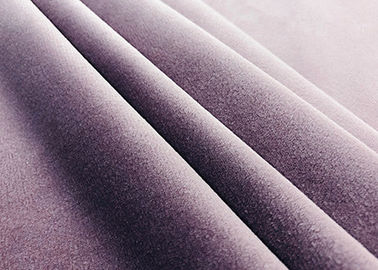 tissu micro du velours 240GSM/100 pour cent de polyester de lavande de tissu de velours