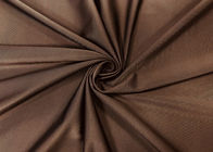 élasticité de tricotage de tissu de polyester de 200GSM 85% pour des sous-vêtements Brown élégant