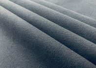 160GSM a balayé la poly chaîne de tissu de Knit de Spandex tricotant pour des accessoires gris