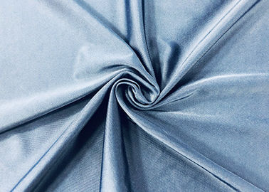 Matériel extensible de Spandex de polyester du tissu de sous-vêtements de brume bleue/200GSM 85%